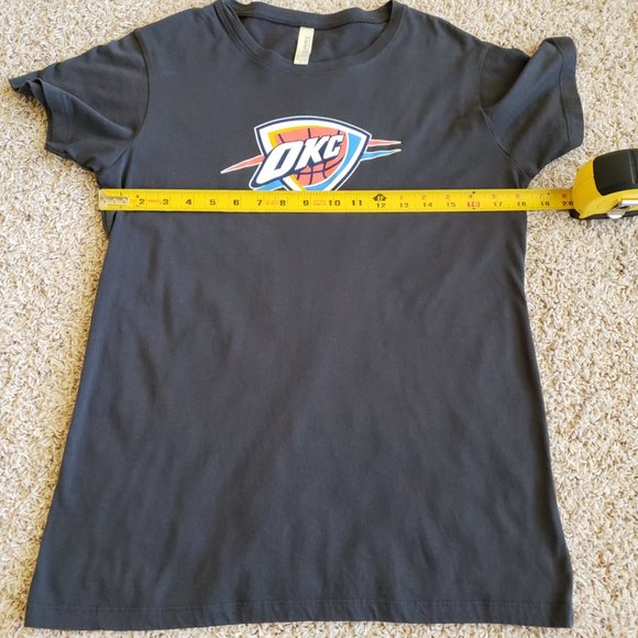 Oklahoma City Thunder Shirt | Blue Graphic Tee | Men’s Size L - Picture 9 of 10